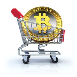 Bitcoin shopping cart
