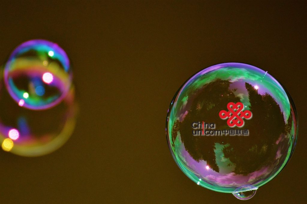 China Unicom bubble