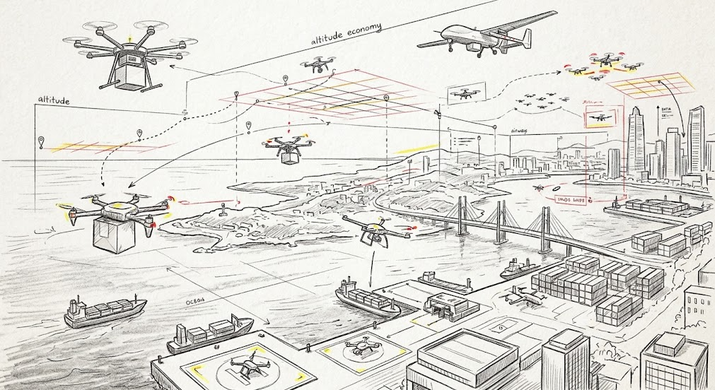 drones in Qingdao