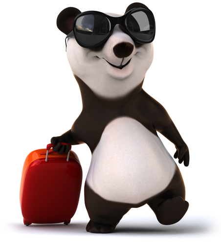 panda traveler